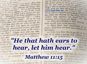 Faith Cometh by Hearing
